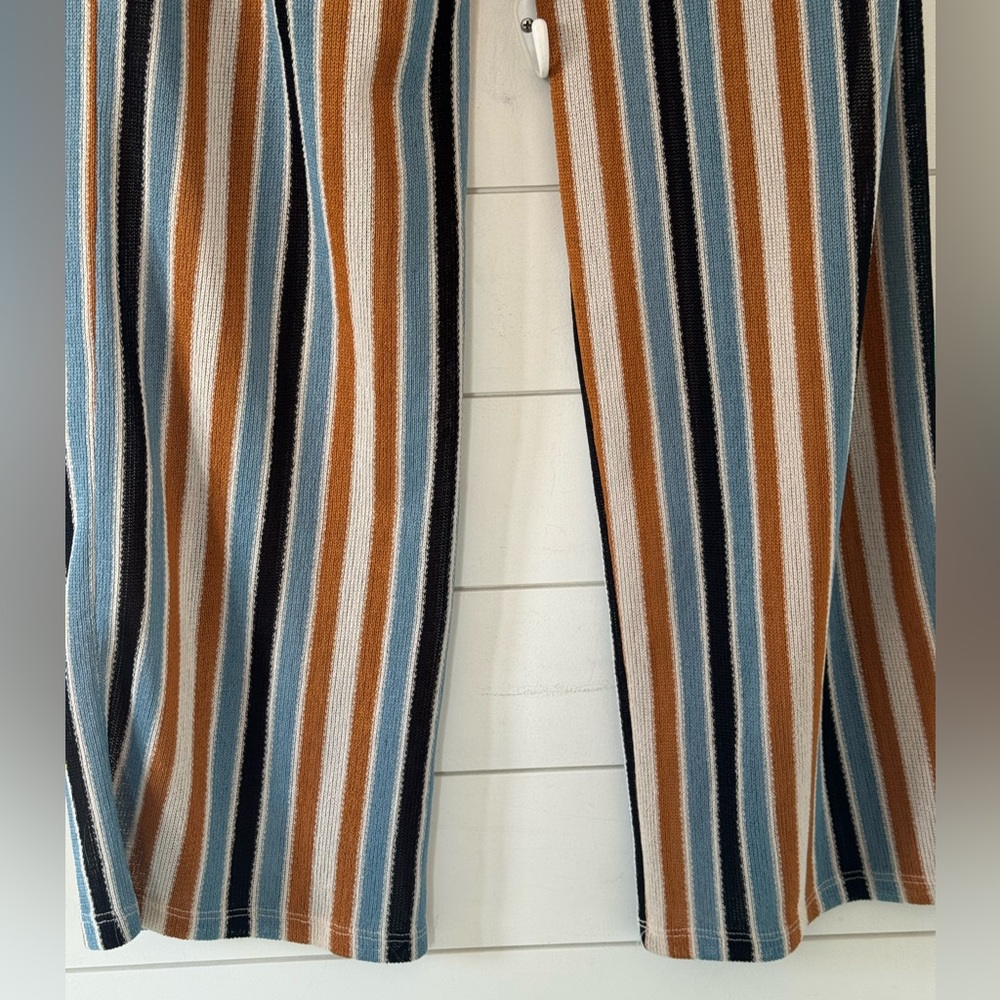 Free People Size S Pants (Bridget Stripe) Costal Beah - Picture 7 of 15